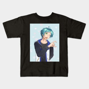 Ensemble Stars Kanata Half Heart Kids T-Shirt